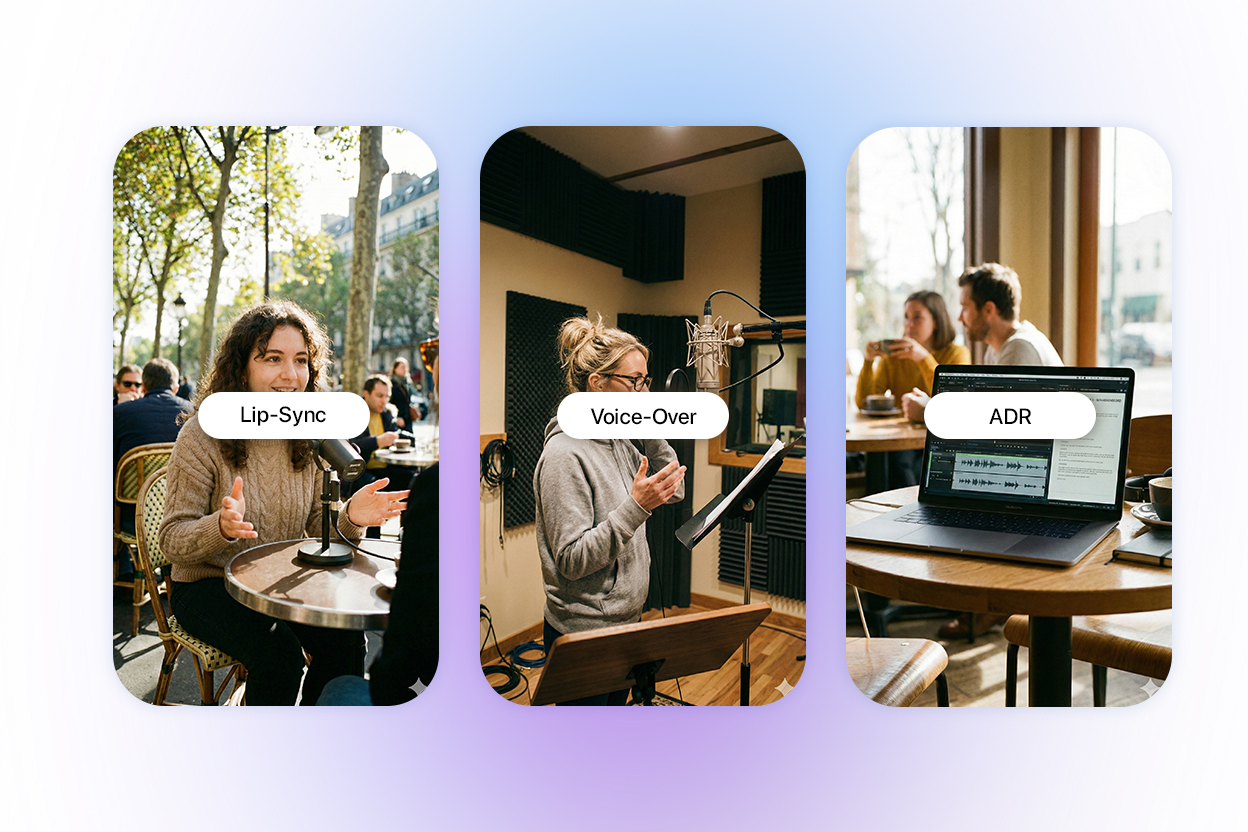 Lip-Sync Dubbing - Sukudo Studios