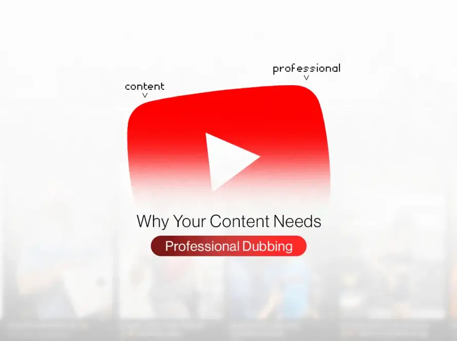 Complete guide to professional dubbing services - Sukudo Studios